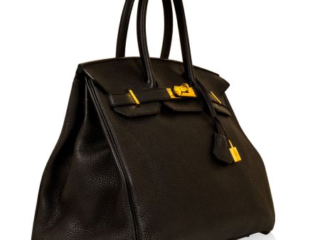 Hermes Birkin 35 - Black Togo - GHW Online now