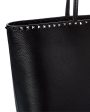 Valentino Rockstud Large Grainy Leather Shopper Tote Discount