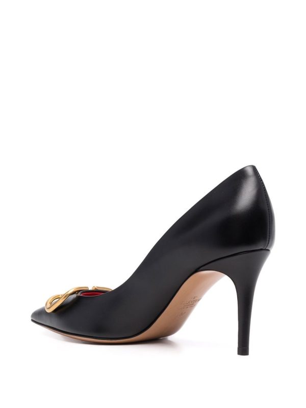 Valentino Garavani Women s With Heel Black Online Sale