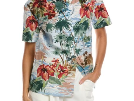 Valentino Hawaiian Print Shirt For Sale