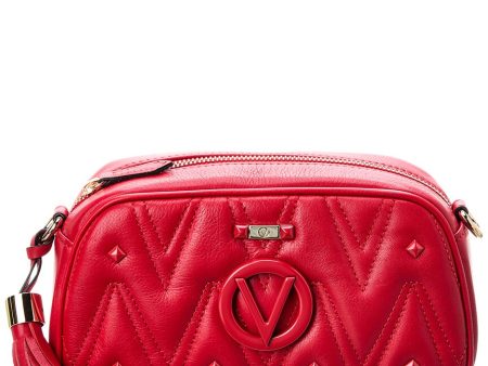 Valentino By Mario Valentino Bella Diamond Leather Crossbody Sale