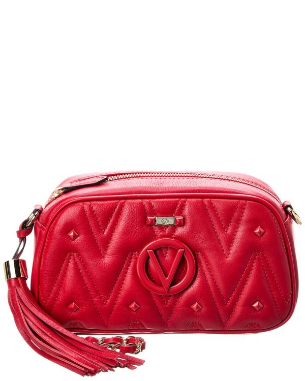 Valentino By Mario Valentino Bella Diamond Leather Crossbody Sale