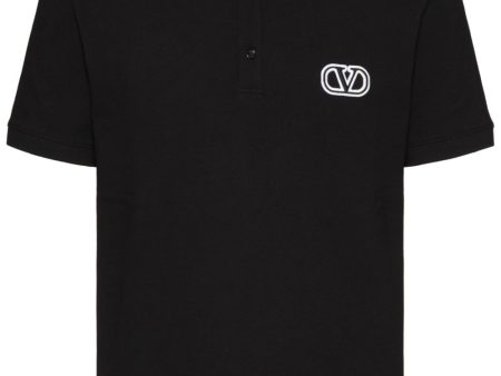 Valentino Men s T-Shirts And Polos Black Online