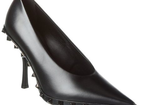 Valentino Rockstud 100 Leather Pump For Sale