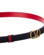 Valentino Vlogo 20Mm Reversible Leather Belt Online Hot Sale