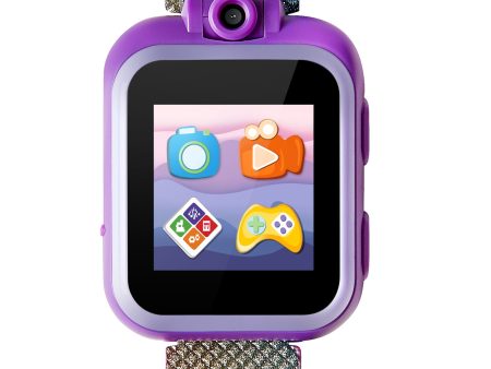 PlayZoom 2 Kids Smartwatch: Dark Rainbow Glitter Print For Cheap