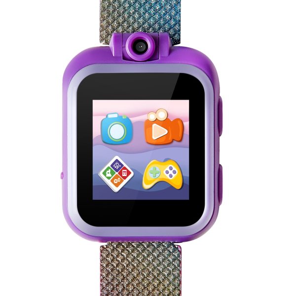 PlayZoom 2 Kids Smartwatch: Dark Rainbow Glitter Print For Cheap