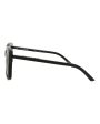 Balenciaga Womens Square Rectangle Black Black Grey Fashion Designer Eyewear Fashion