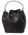 Valentino Rockstud Grainy Leather Bucket Bag ( ) Sale