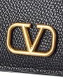 Valentino Vlogo Signature Grainy Leather Card Case Discount