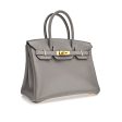 Hermes Birkin 30 Gris Togo Leather Gold Hardware Supply