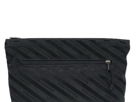 Balenciaga Black Canvas Clutch Bag () Online Hot Sale