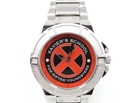 X-Men Xavier School for the Gifted Watch with Metal Band Cheap