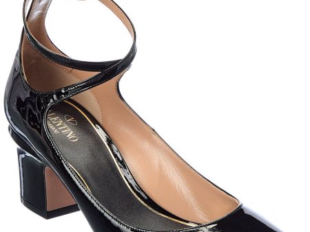 Valentino Vlogo Tan-Go 60 Patent Pump Online