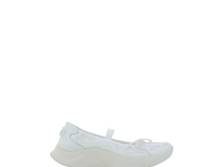 Valentino Garavani Sporty Pattern Ballerinas with Elasticized Strap and Platform Sole For Cheap