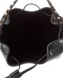 Valentino Rockstud Grainy Leather Bucket Bag ( ) Sale