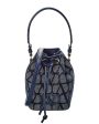 Valentino Vlogo Mini Toile Canvas & Leather Bucket Bag Online Hot Sale