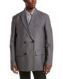 Valentino Mens  Mohair & Wool-Blend Blazer, 54, Grey Online Hot Sale