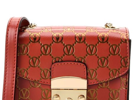 Valentino By Mario Valentino Bijou Monogram Leather Crossbody For Discount