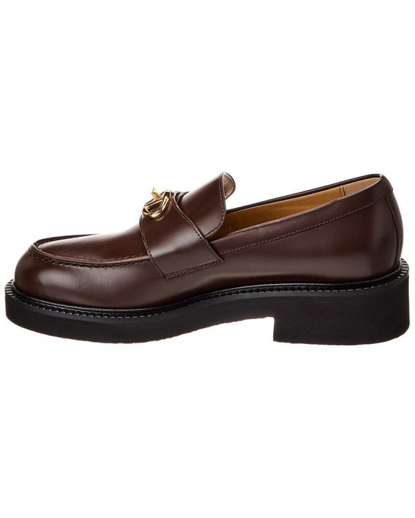 Valentino Leather Loafer on Sale