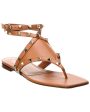 Valentino Rockstud Leather Thong Sandal Supply