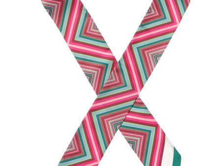 Valentino Geometric Print Silk Scarf Online Hot Sale