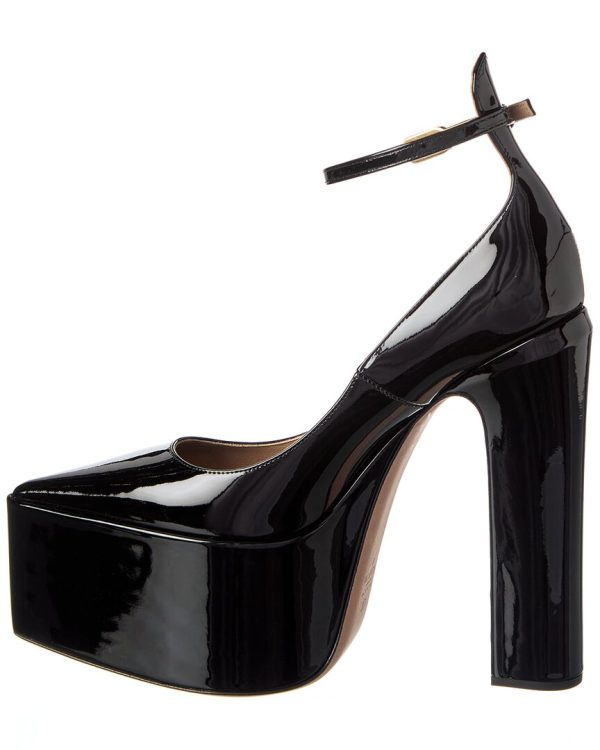 Valentino Vlogo 165 Patent Platform Pump Discount