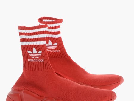 Balenciaga ADIDAS Logo Print SPEED Sock Sneakers 41 Shoes EU Fashion