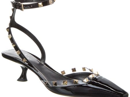 Valentino Rockstud 50 Patent & Vinyl Pump Cheap