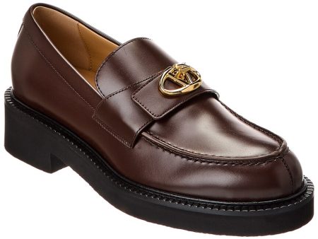 Valentino Leather Loafer on Sale