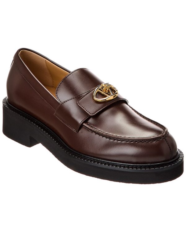 Valentino Leather Loafer on Sale