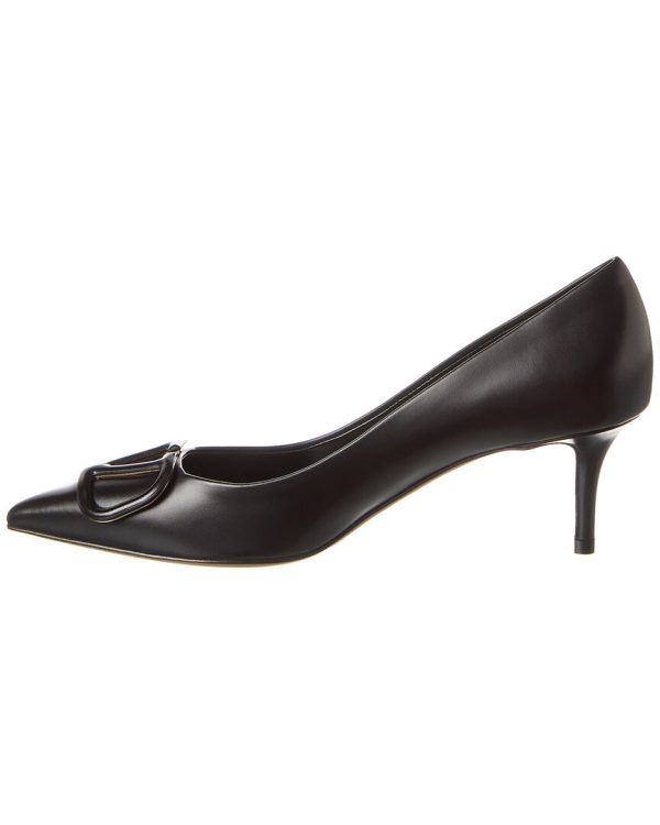 Valentino Vlogo Signature 60 Leather Pump Online