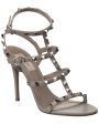 Valentino Rockstud Caged 100 Leather Sandal Online