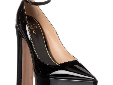 Valentino Vlogo 165 Patent Platform Pump Discount