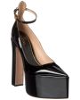 Valentino Vlogo 165 Patent Platform Pump Discount