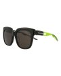 Balenciaga Unisex Square Rectangle Black Green Grey Fashion Designer Eyewear on Sale