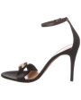 Valentino Vlogo Signature 100 Satin Sandal Cheap