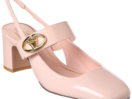 Valentino Vlogo 60 Patent Slingback Pump Fashion