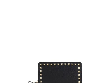 Valentino Garavani Rockstud Flap French Wallet with Iconic Studs and Multiple Compartments Online