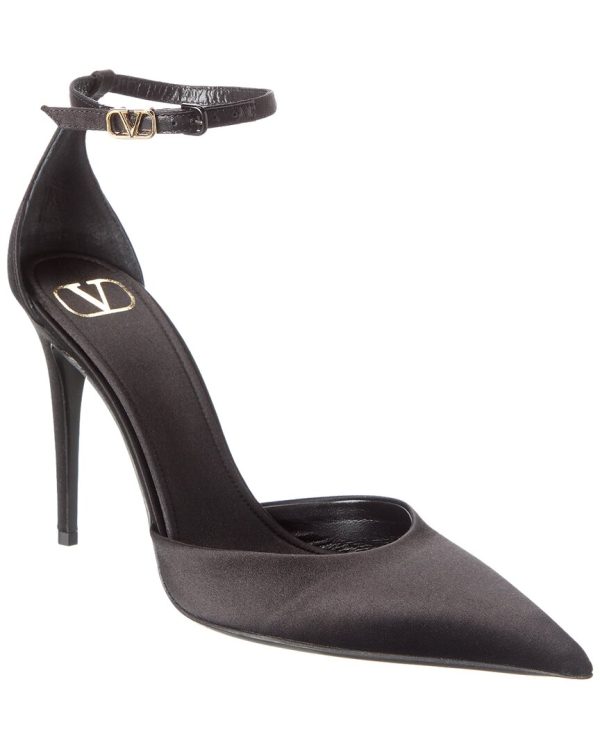 Valentino Vlogo 100 Satin Pump Discount