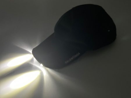 Balenciaga Berretto LED Light Hat - Black on Sale