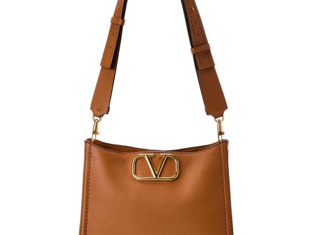 Valentino Vlogo Small Leather Shoulder Bag Online now