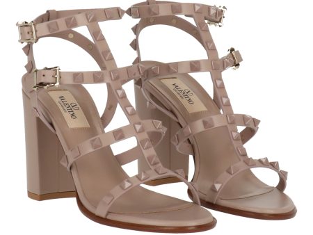 Valentino Womens Nude Sandal For Discount