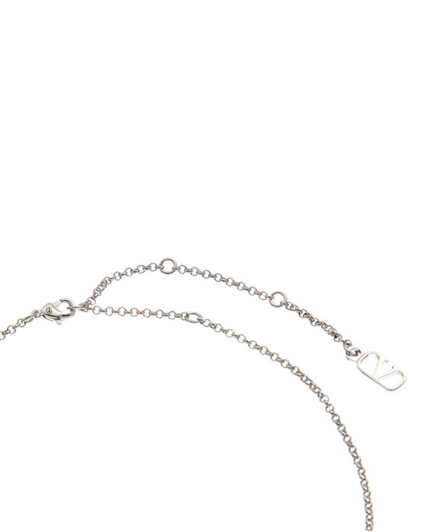 Valentino Vlogo Signature Pendant Necklace Fashion