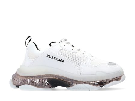 Balenciaga Men s  Triple S  Airsole Sneakers White Sale