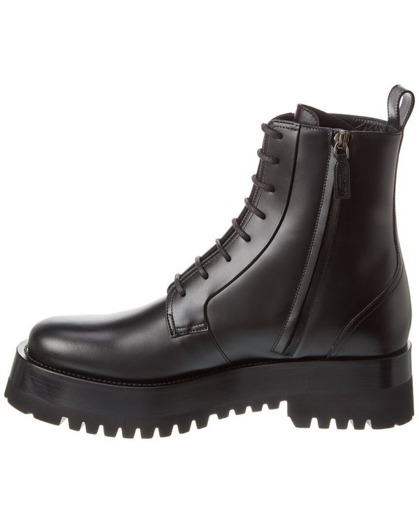 Valentino Leather Boot For Cheap