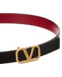 Valentino Vlogo Signature Reversible Leather Belt For Cheap