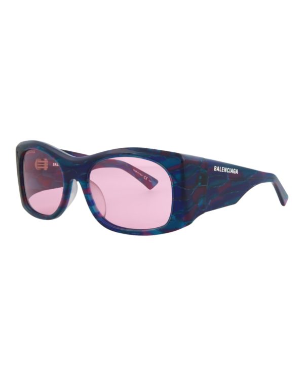 Balenciaga Unisex Shield Wrap Multicolor Pink Fashion Designer Eyewear Sale