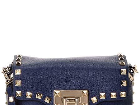 Valentino Rockstud Mini Leather Crossbody ( ) on Sale