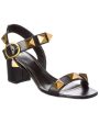 Valentino Roman Stud 60 Leather Sandal Fashion